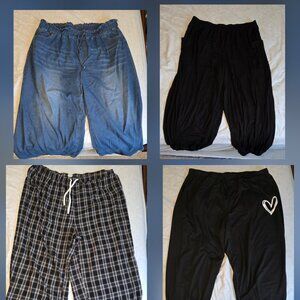 Shein Curve Lounge Pants Bundle | Elastic Waist